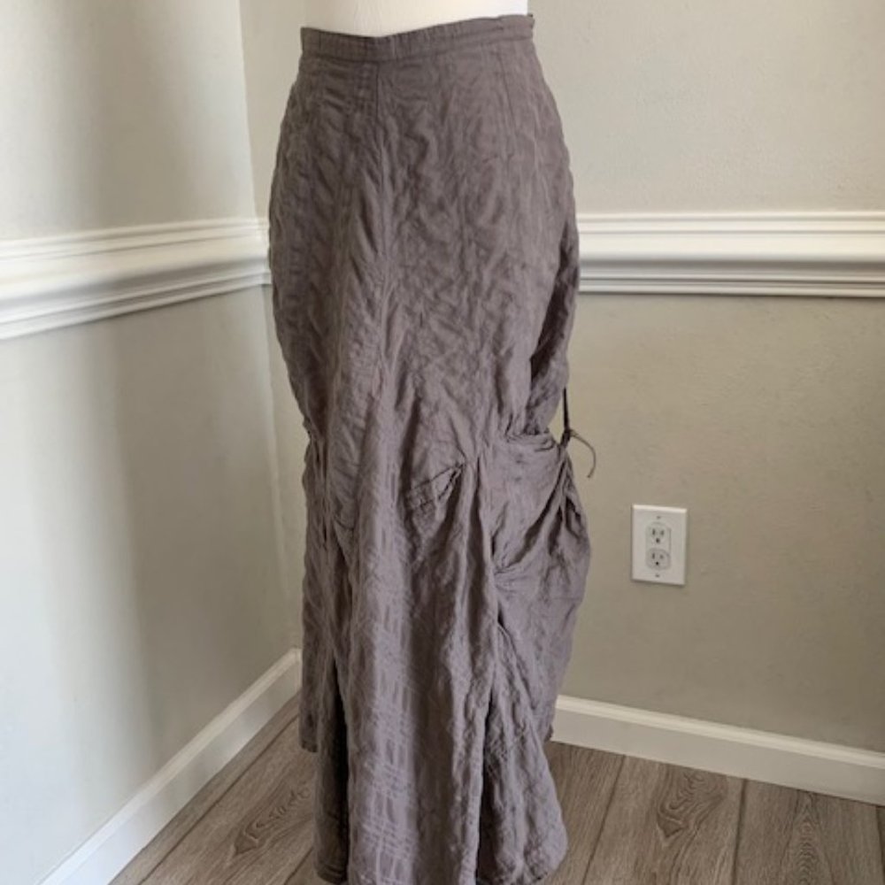 Lagenlook, artsy maxi skirt